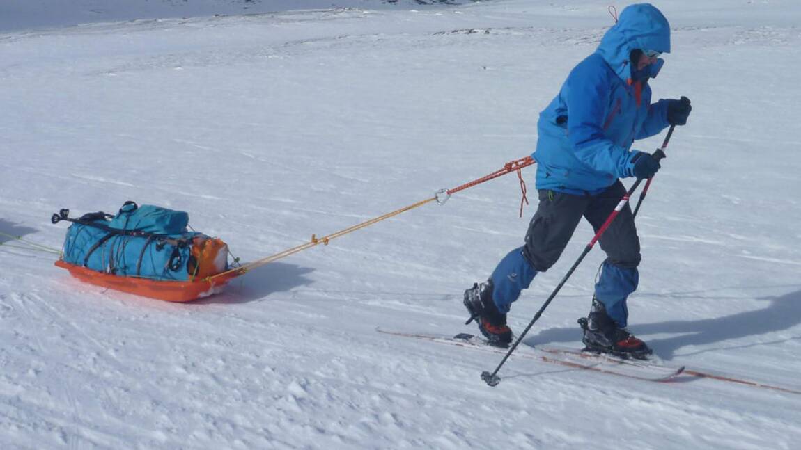 Une Polonaise a rallié le pôle Sud à pied