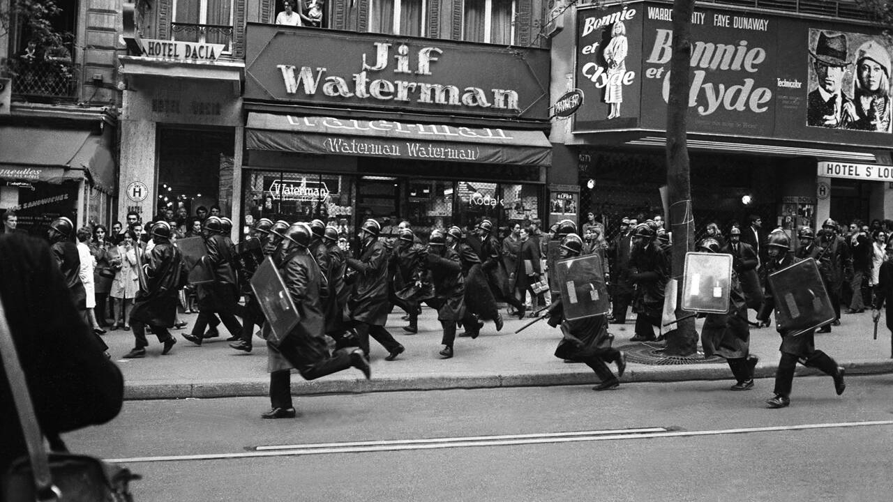 Mai 68 : les barricades vues du côté des CRS