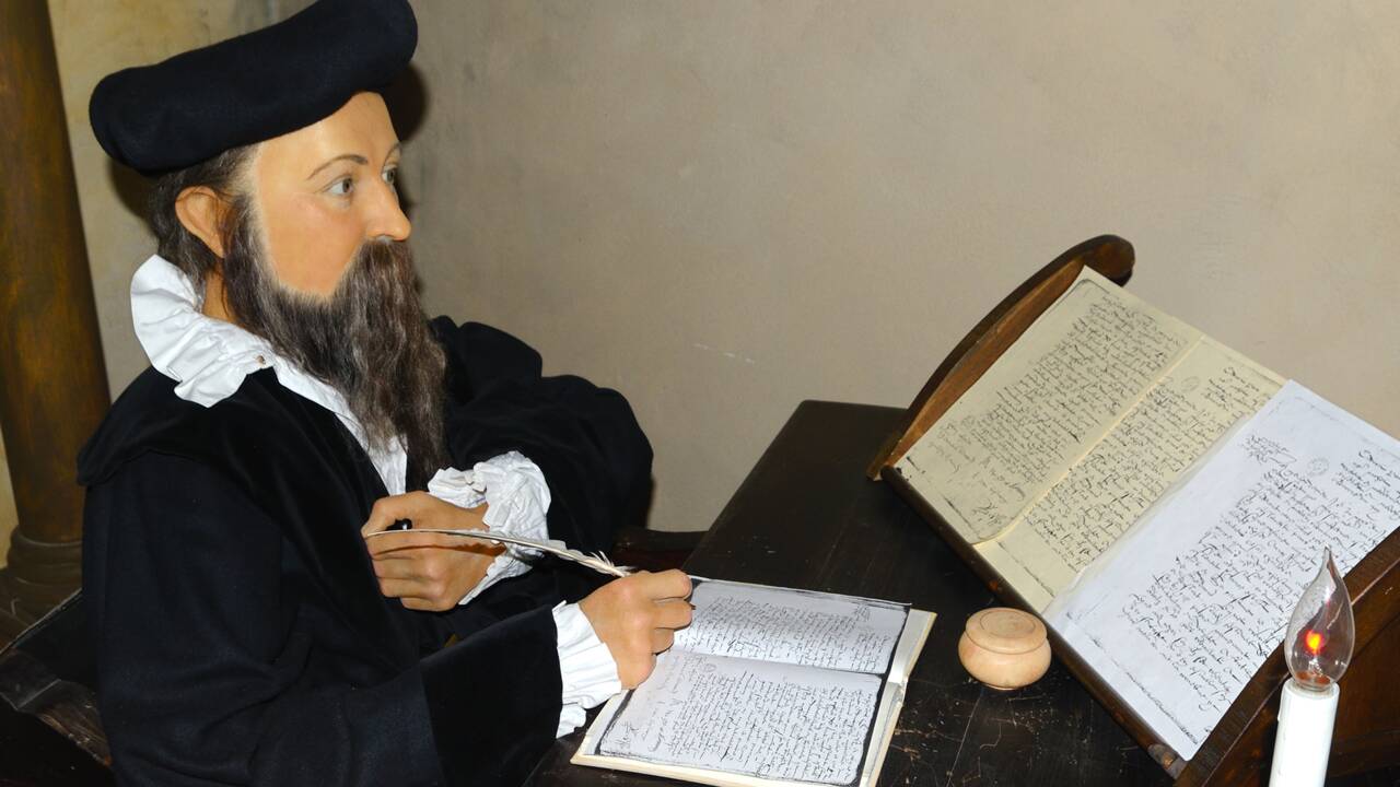 Visite au mage Nostradamus à Salon-de-Provence