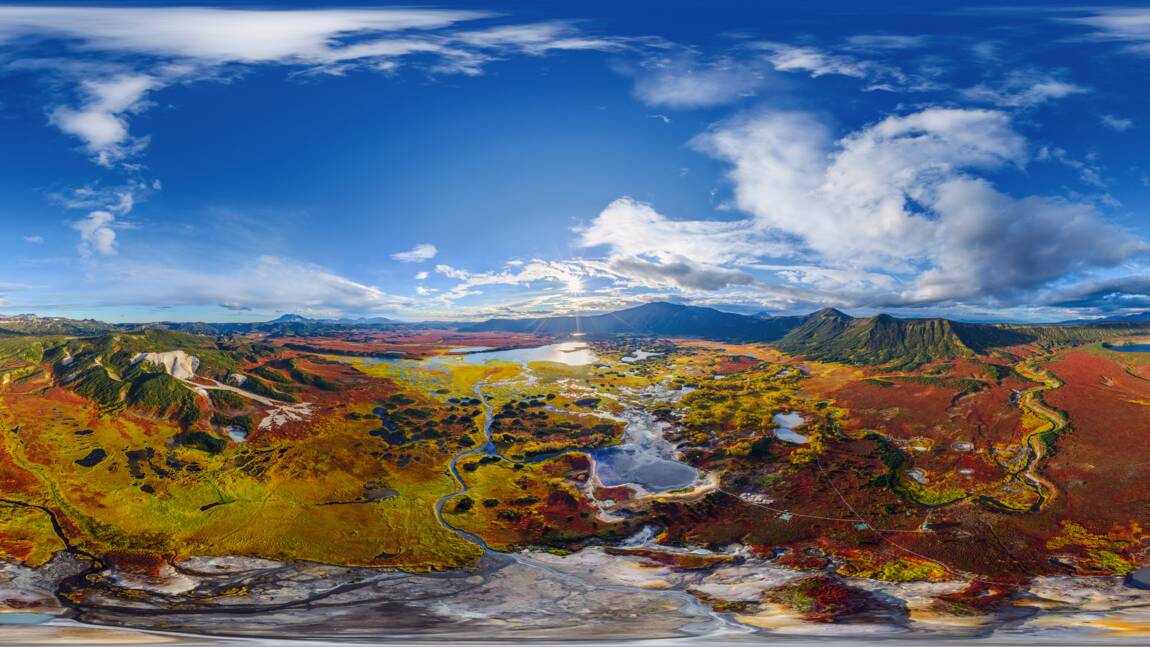 PHOTO 360° - Le Kamtchatka comme si vous y étiez