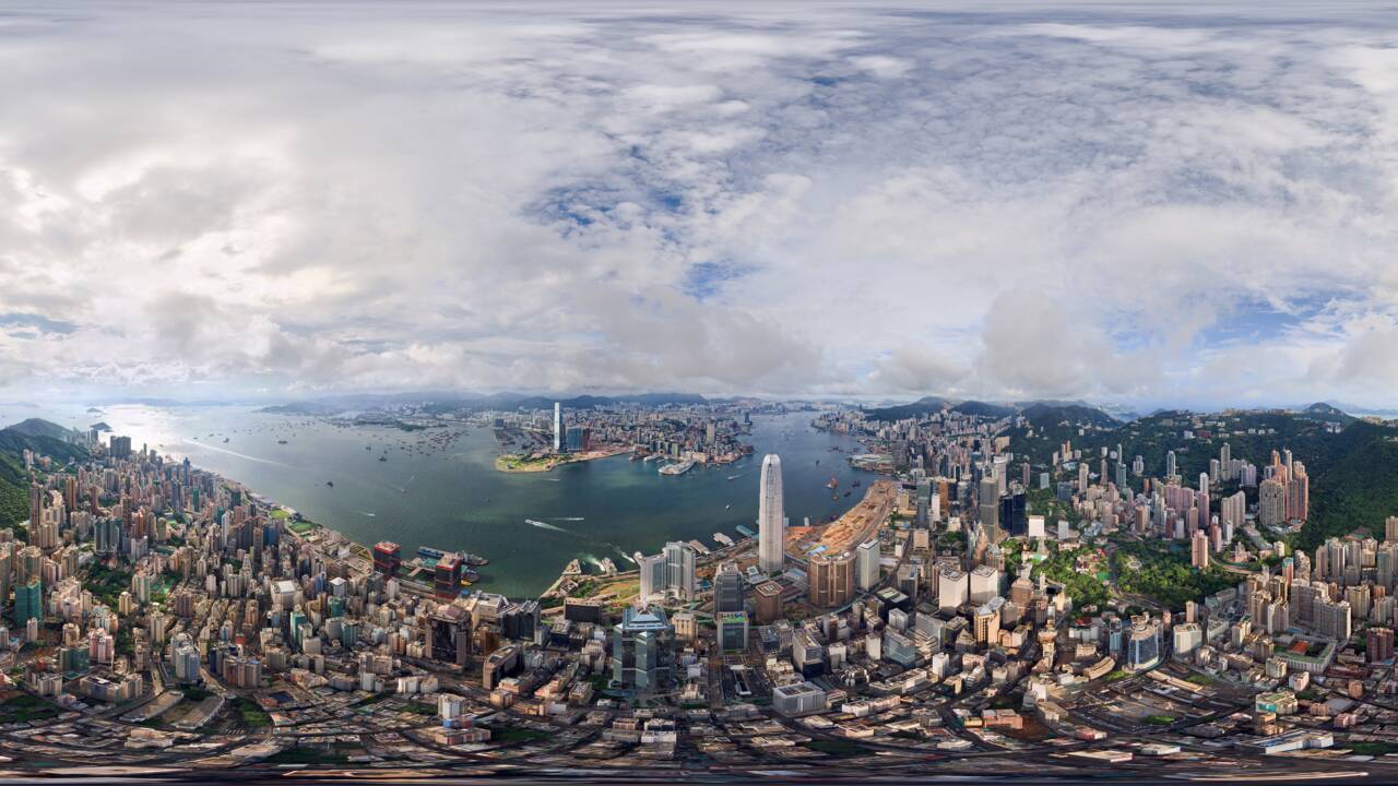 PHOTO 360° - Hongkong comme si vous y étiez !