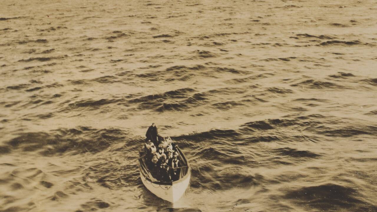 Des images exceptionnelles des rescapés du Titanic