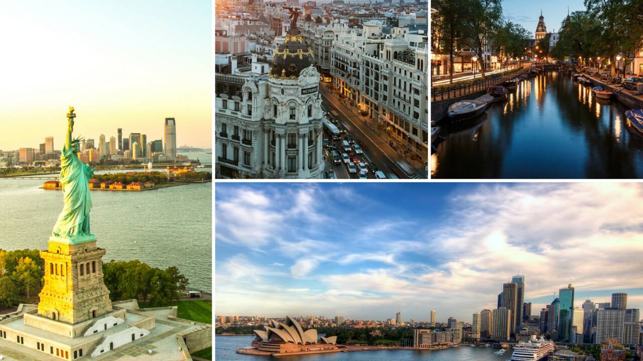 Le top 10 des villes qui font rêver les voyageurs