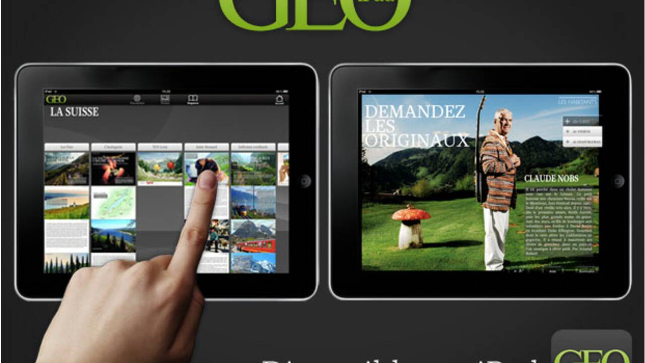 Partez à la découverte de la Suisse, avec la nouvelle édition de GEO sur l’iPad