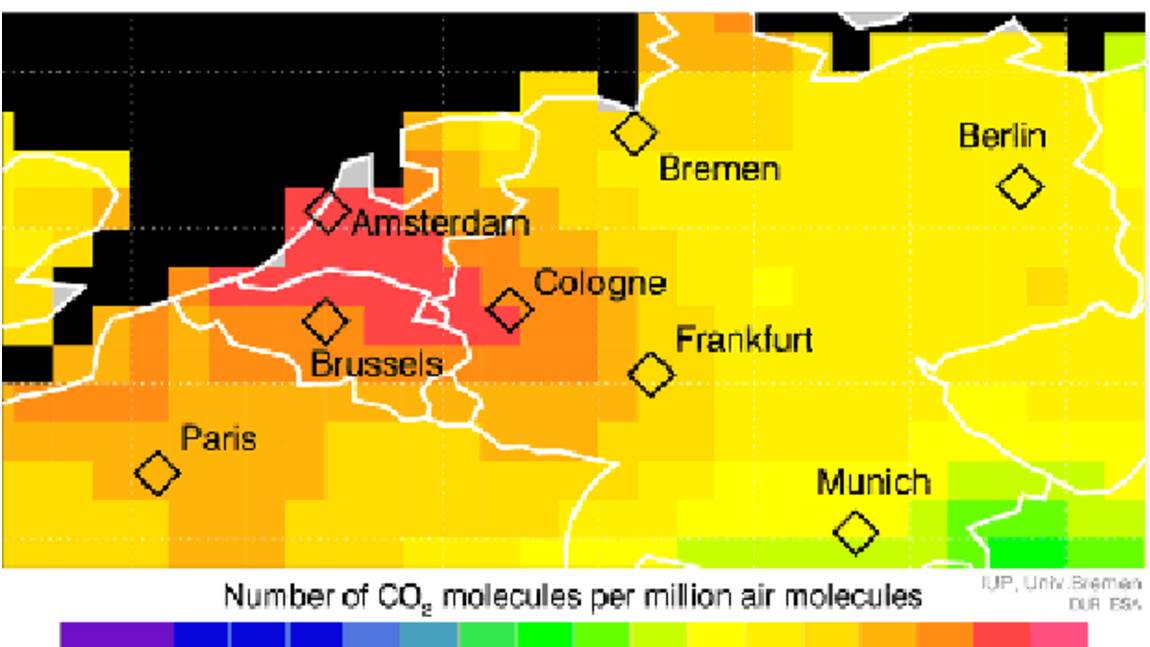 Première cartographie régionale de nos émissions de CO2
