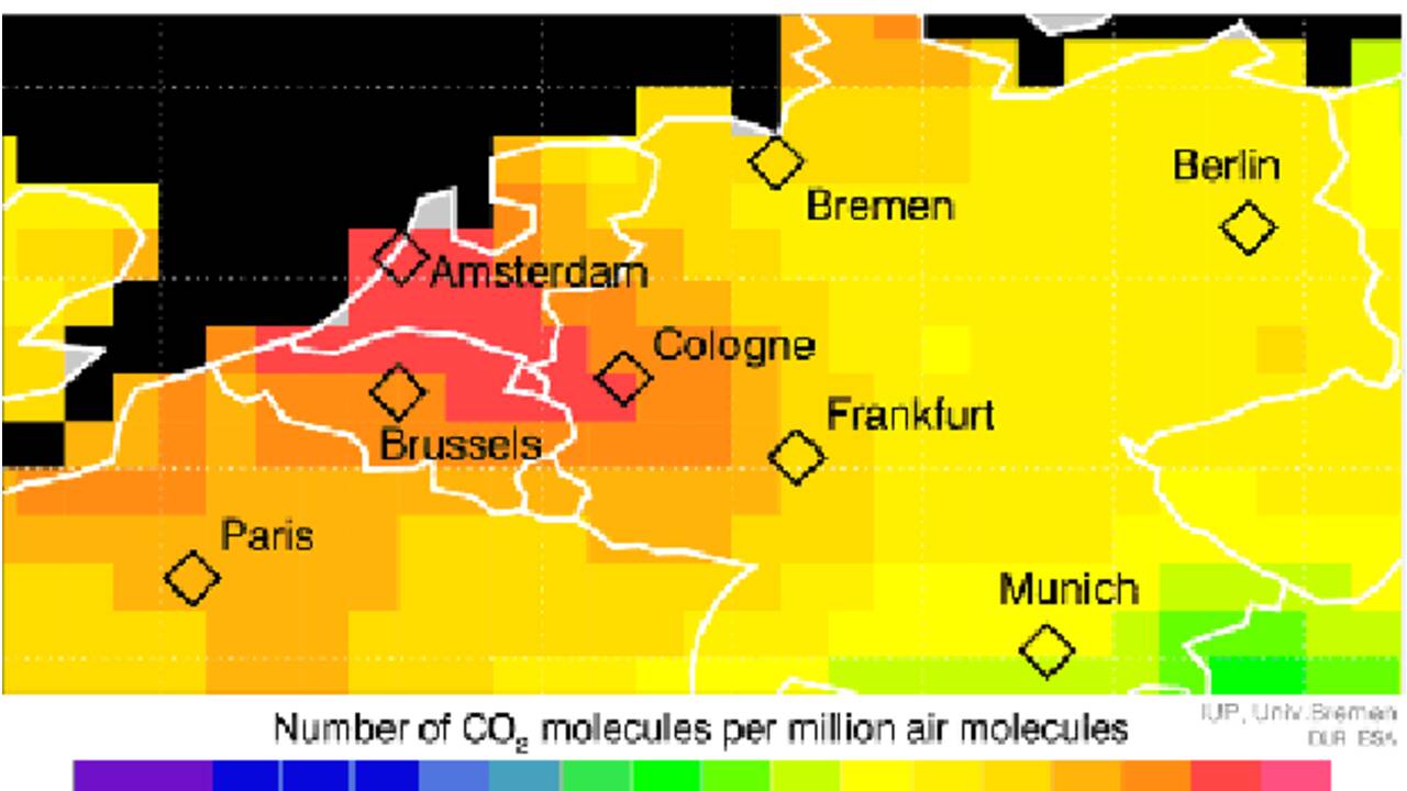 Première cartographie régionale de nos émissions de CO2