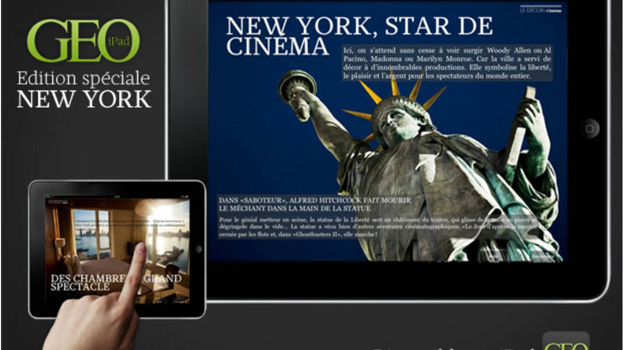 Partez à la découverte de New York, avec la nouvelle édition de GEO sur l’iPad