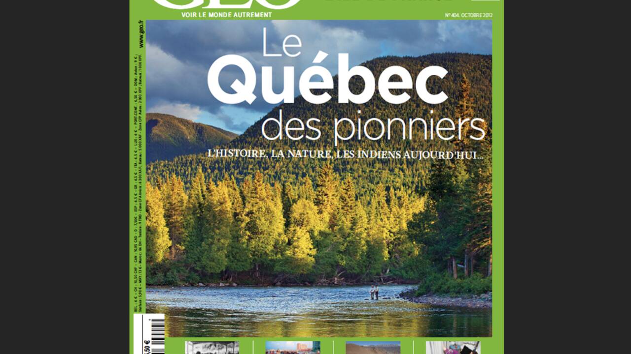 Magazine GEO - Spécial Québec (octobre 2012)