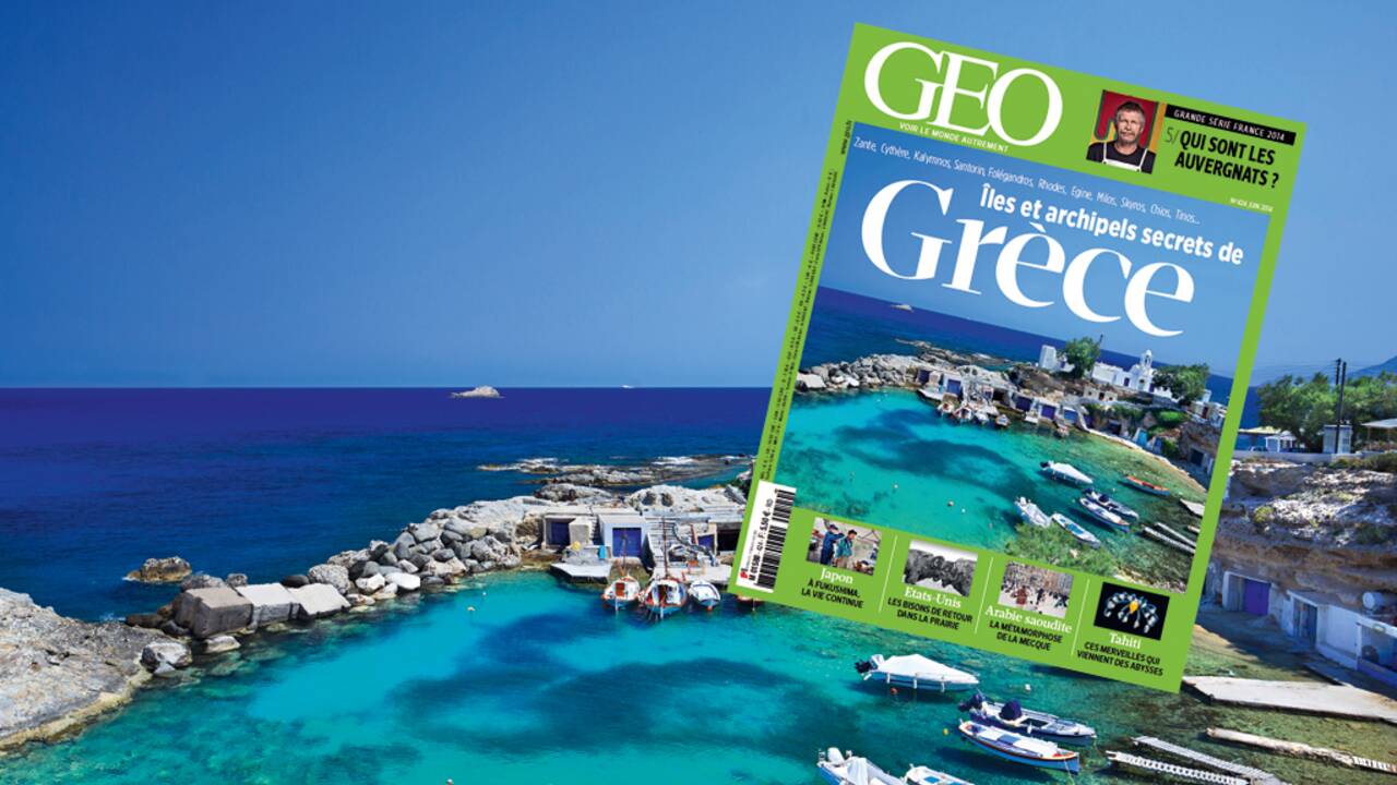 Magazine GEO spécial Îles et archipels secrets de Grèce (n°424, juin 2014)