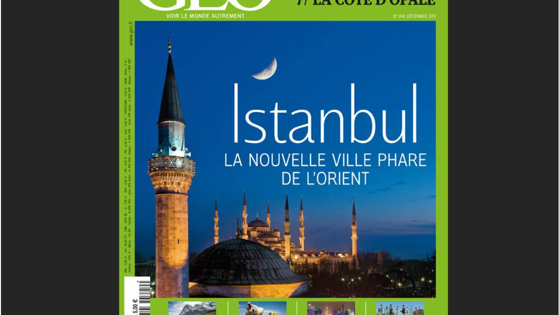 Magazine GEO décembre 2011 : spécial Istanbul (n°394)
