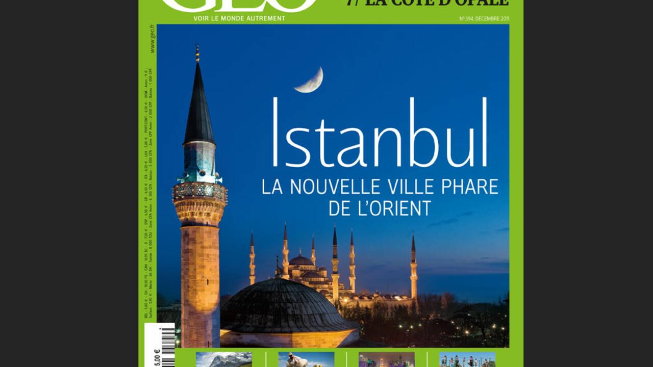Magazine GEO décembre 2011 : spécial Istanbul (n°394)