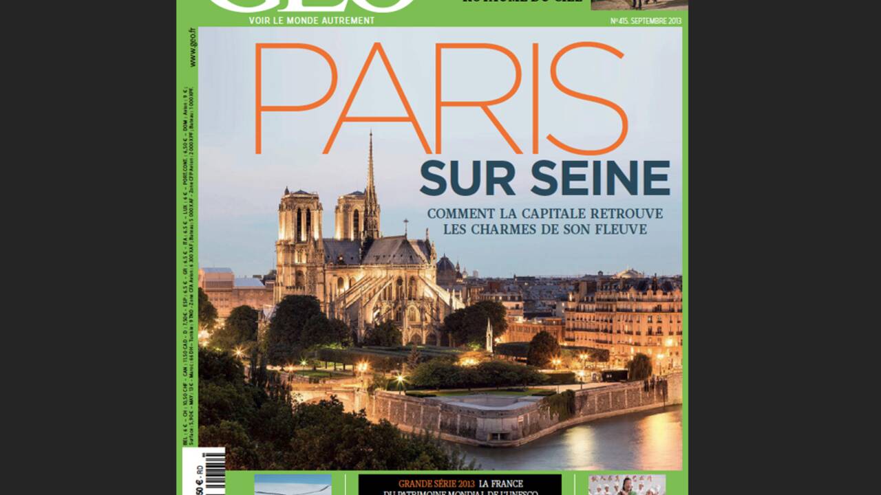 Magazine GEO spécial Paris sur Seine (n°415, septembre 2013)