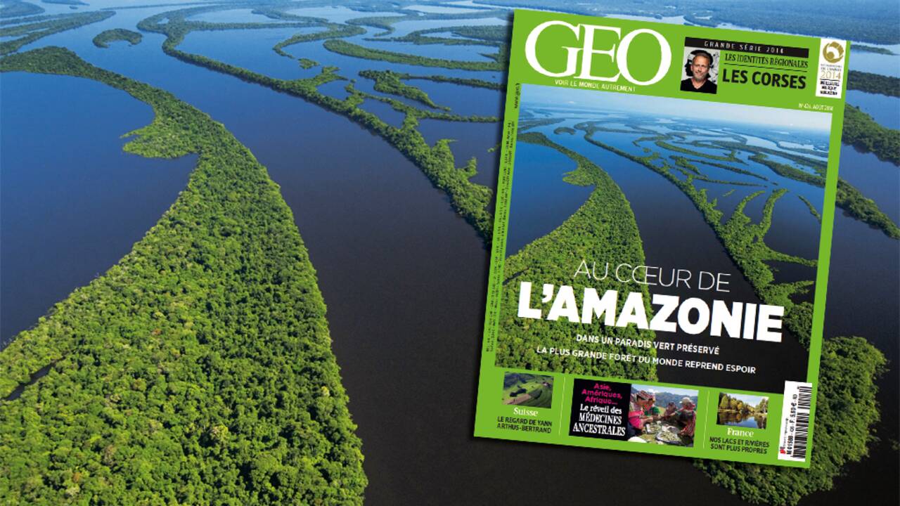 Magazine GEO spécial Amazonie (août 2014, n°426)