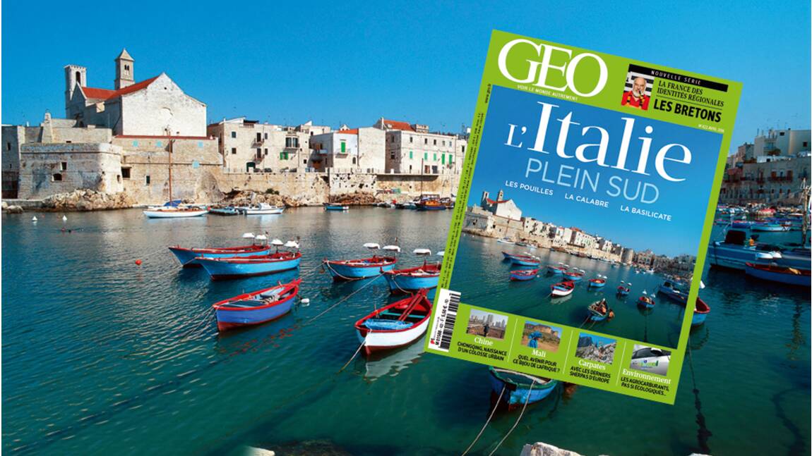 Magazine GEO spécial Italie du Sud (n°422 / avril 2014)