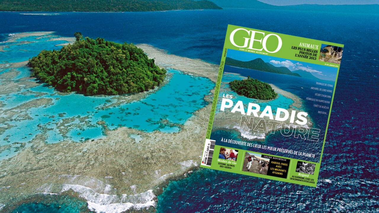 Magazine GEO spécial Paradis nature (n°419 - Janvier 2014)