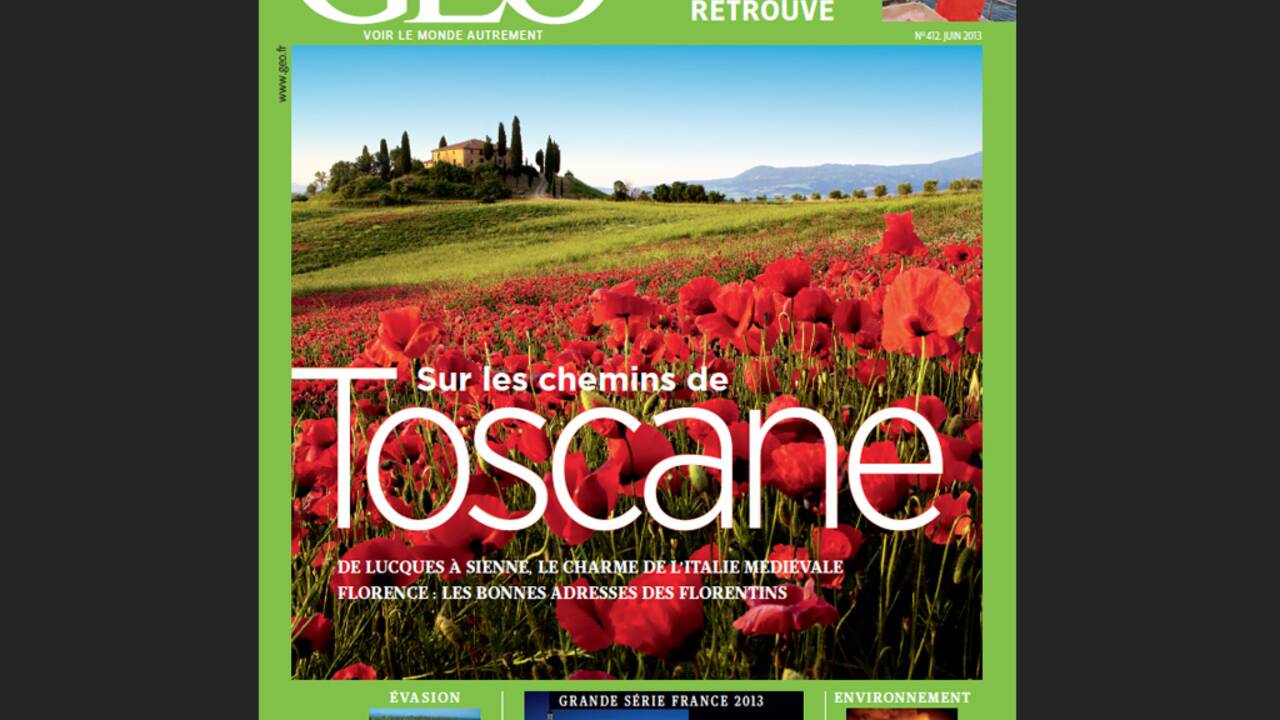Magazine GEO - spécial Toscane (n°412, juin 2013)