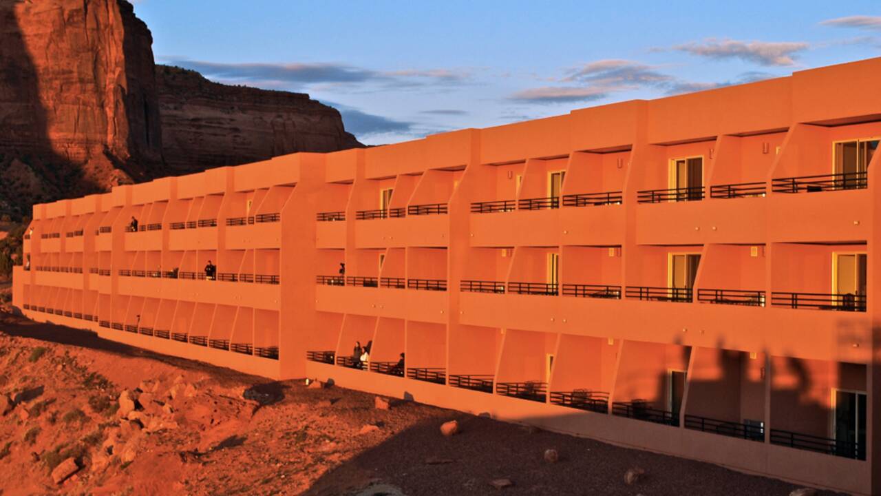 Etats-Unis : un hôtel navajo à Monument Valley