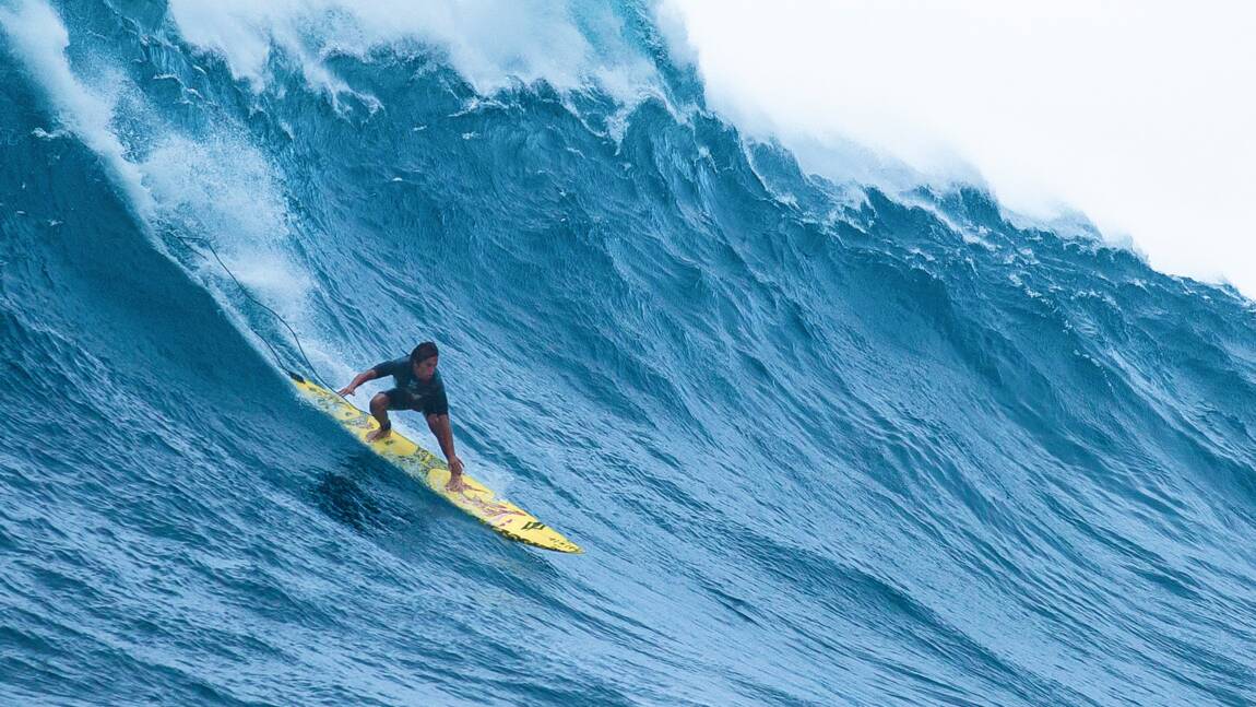Surf : la vague Jaws décryptée par le champion de stand up paddle Kai Lenny