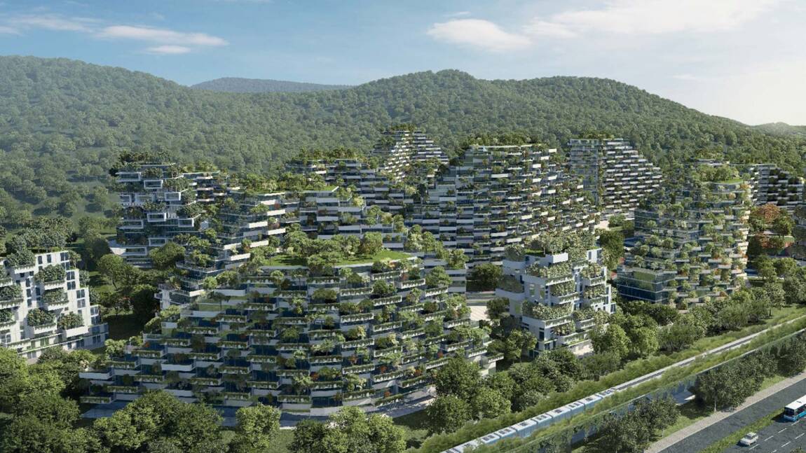 Une "ville-forêt" : l'incroyable projet pour lutter contre la pollution de l'air en Chine