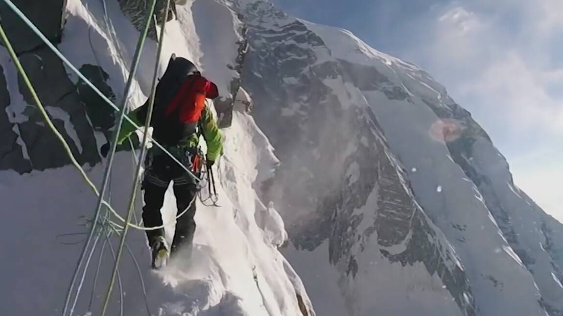 VIDÉO - Le défi insensé de trois alpinistes face à l'Annapurna III, au Népal