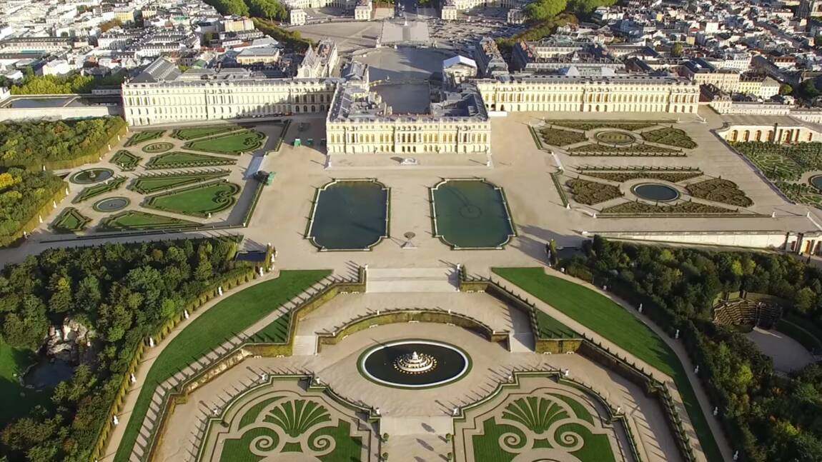 VIDÉO : Versailles vu du ciel