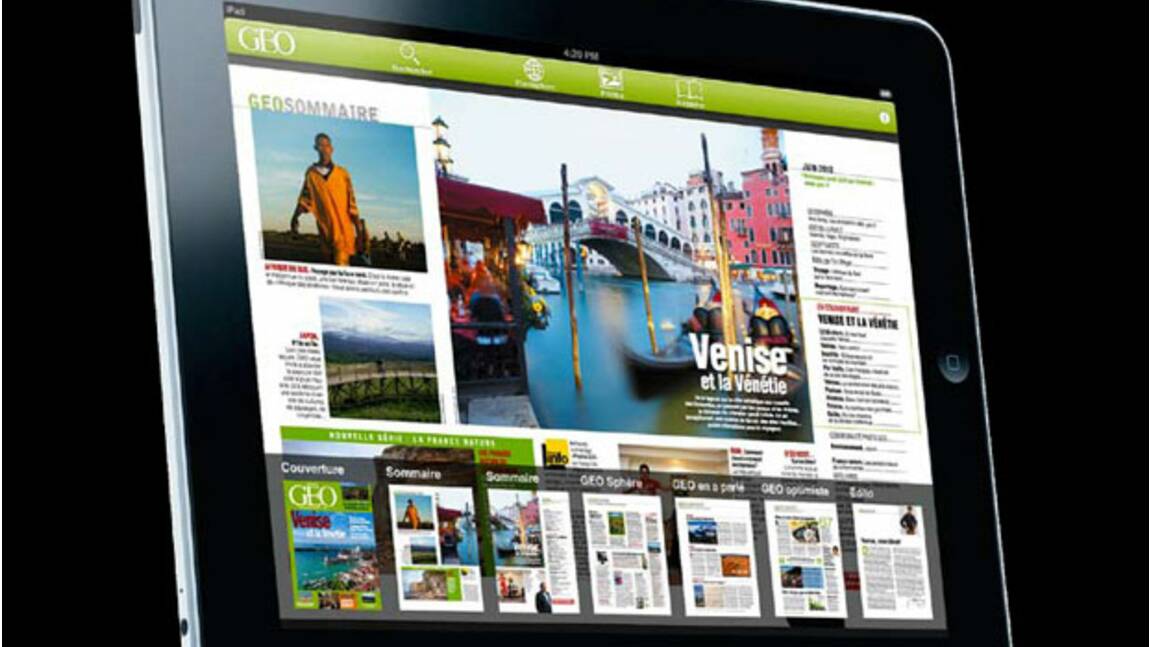 NOUVEAU : Votre magazine GEO sur l’iPad
