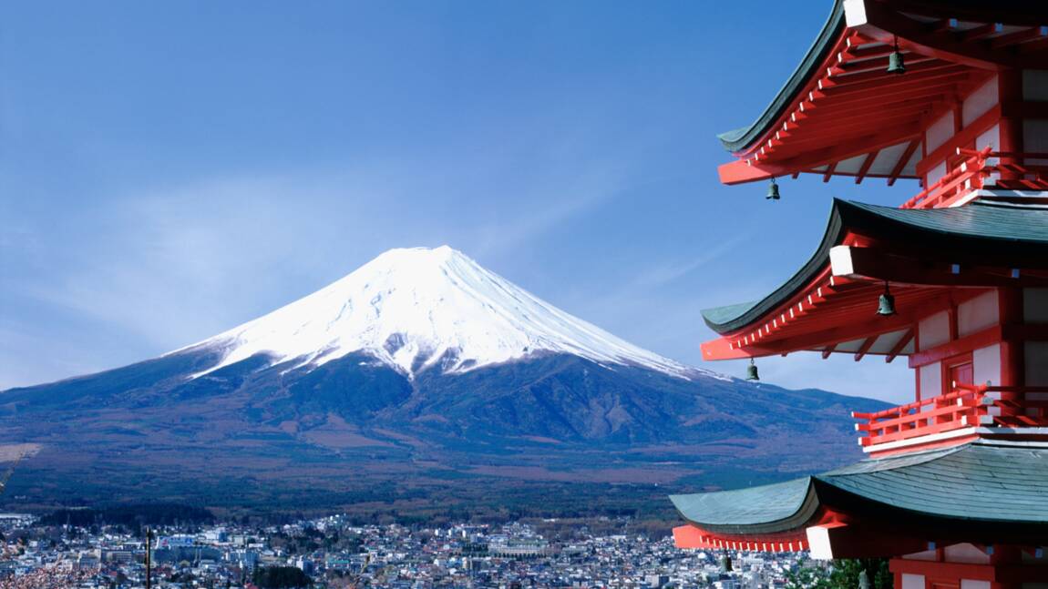 Le mont Fuji, montagne sacrée au Japon