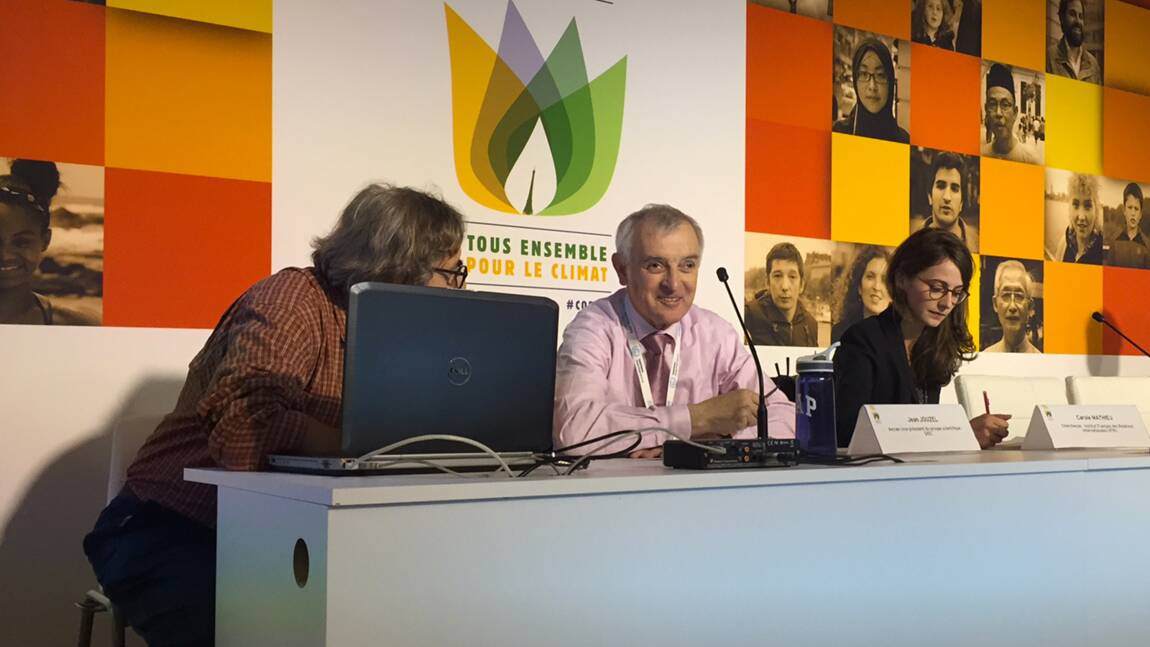 Une journée avec Jean Jouzel, "optimiste" pour l'issue de la COP21