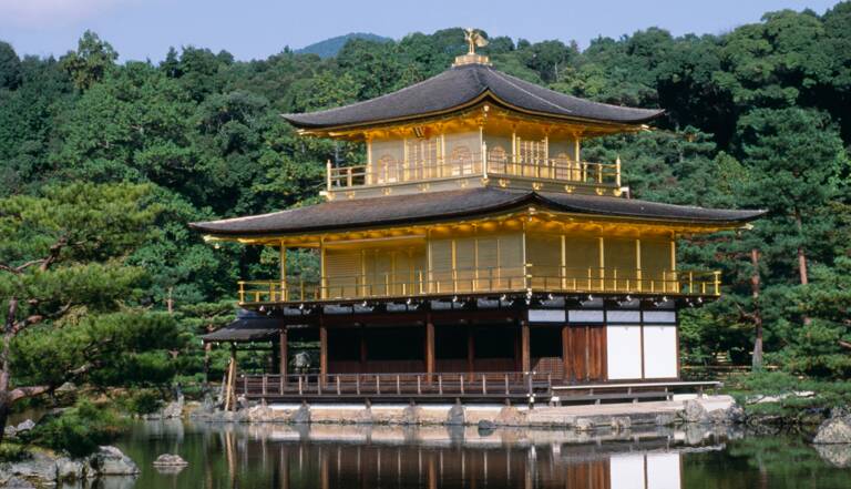 Japon Le Pavillon D Or Paradis Bouddhique Geo Fr