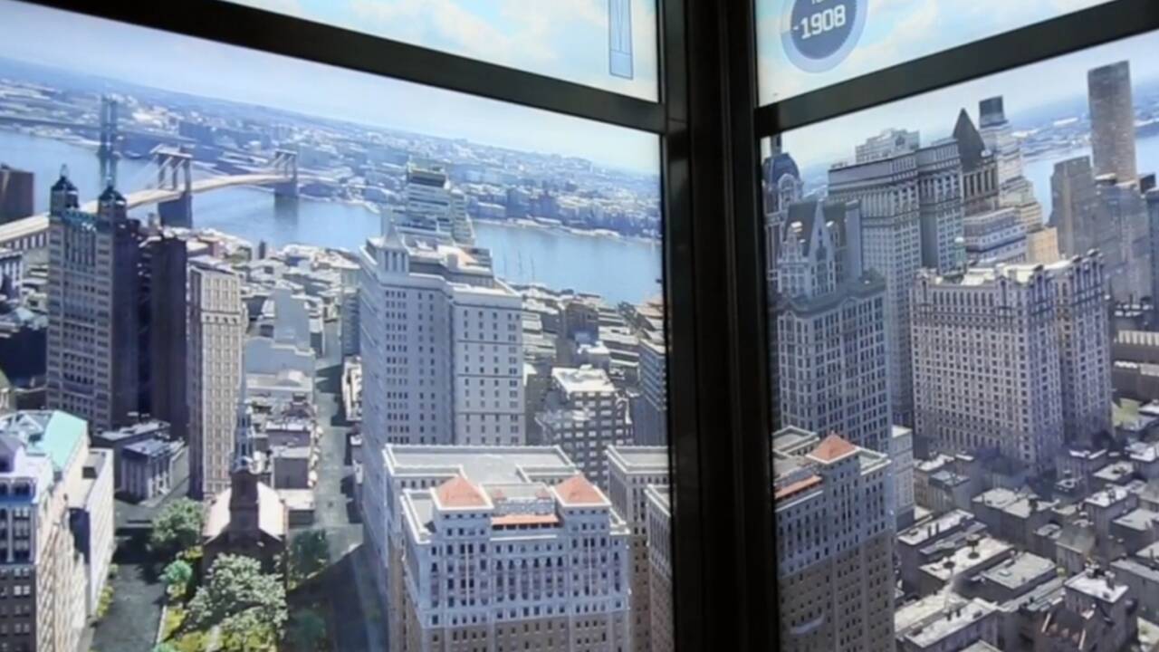 VIDÉO : à New York, voyage en ascenseur dans l'histoire de la construction de la ville
