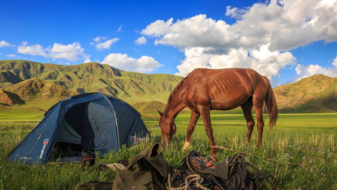 Épopée à cheval dans les montagnes du Kirghizistan
