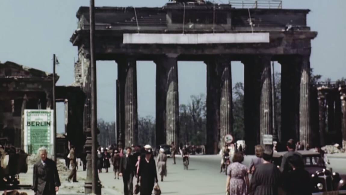 VIDÉO : Berlin en juillet 1945, des images inédites