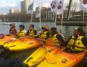 Une flottille de kayaks pour faire entendre la voix des peuples autochtones à la COP21