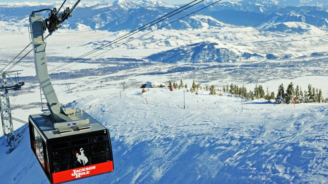 Etats-Unis : à Jackson Hole, le plaisir du ski à l'état pur