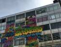 VIDÉO - A Berlin, une banque transformée en temple éphémère du street art