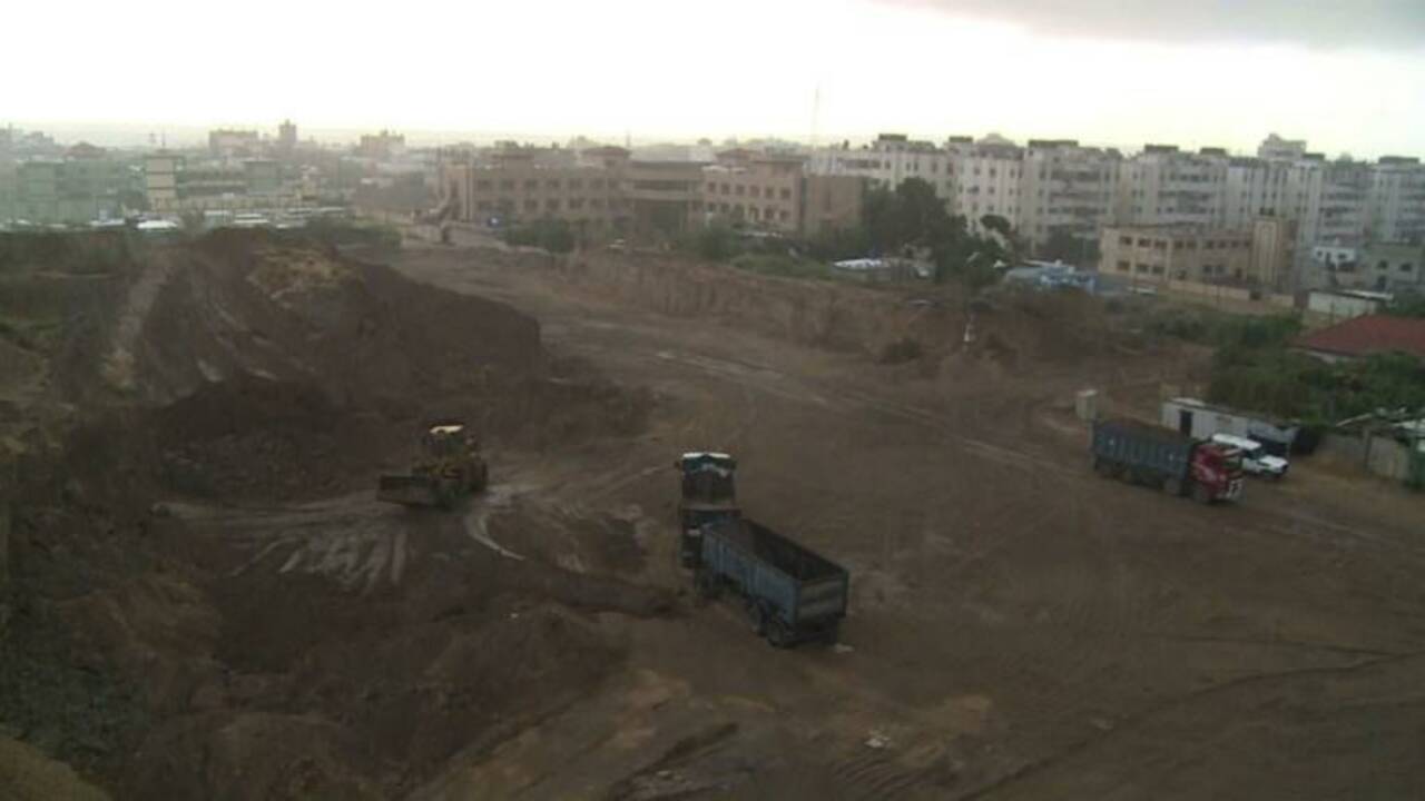 VIDÉO - A Gaza, l'âge du bronze disparaît sous le béton