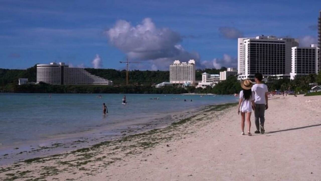 A Guam, des touristes réagissent aux menaces de Pyongyang