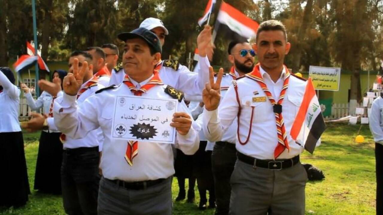 A Mossoul, le scoutisme irakien reprend vie
