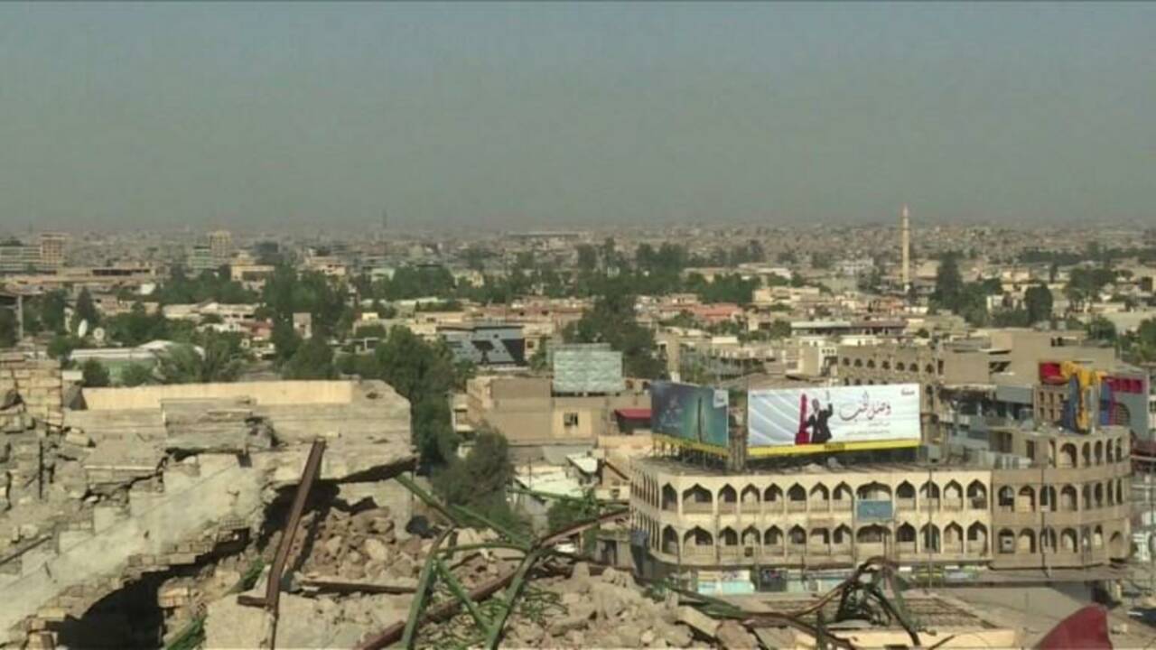 A Mossoul, réactions après la destruction d'1 minaret symbolique