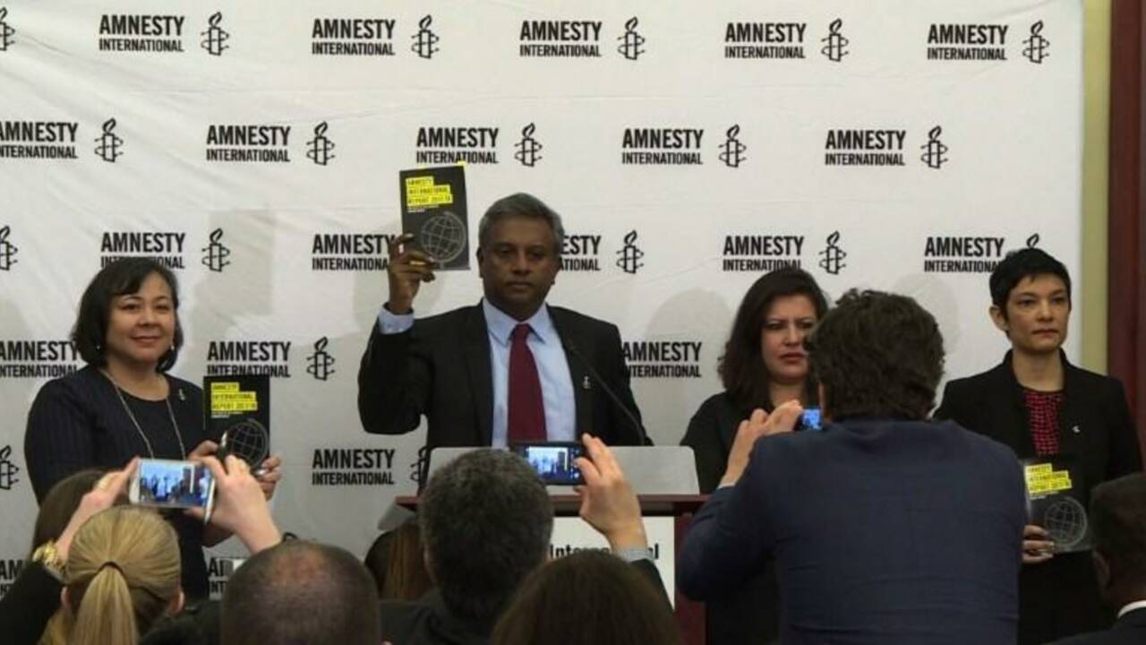 Amnesty dénonce la politique de la haine dans son rapport annuel