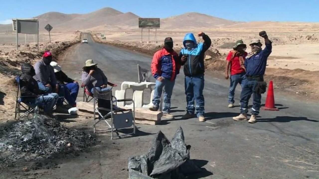 Chili: un mois de grève dans la plus grande mine de cuivre