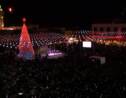 Cisjordanie: Bethléem illumine son sapin de Noël