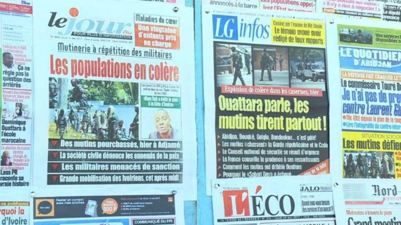 Cote d'Ivoire: situation calme à Abidjan après les mutineries