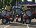 Danse de tracteurs à Minsk