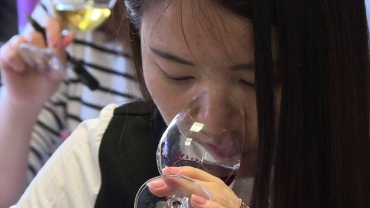Des étudiants chinois à Dijon pour percer les secrets du vin