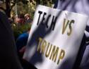 Des travailleurs de la Silicon Valley manifestent contre Trump