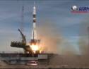 Espace : un Russe et un Américain en route vers l'ISS