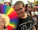 Foule joyeuse à la Gay Pride de Tel-Aviv