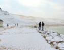 VIDÉO - La dune du Pilat recouverte de neige
