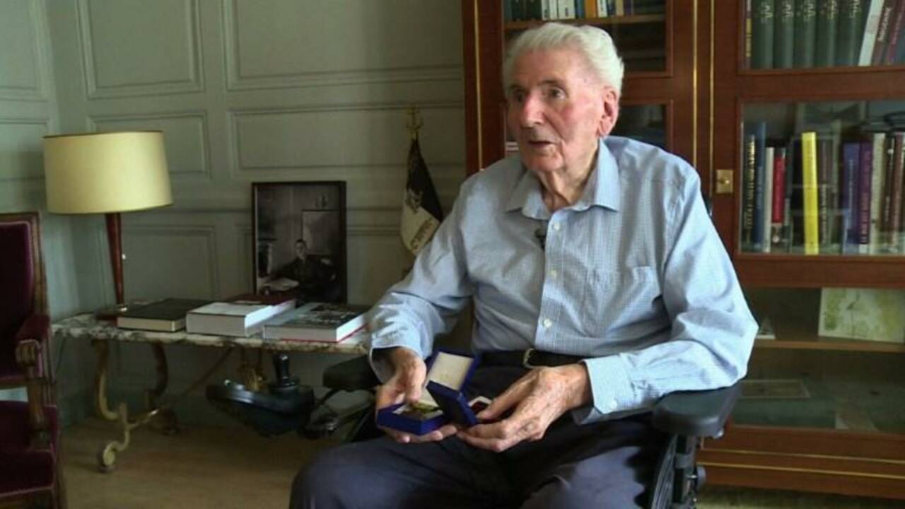 Hubert Germain, un des derniers Compagnons de la Libération